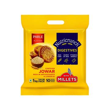 Parle Platina Nutricrunch Classic Digestive Cookies